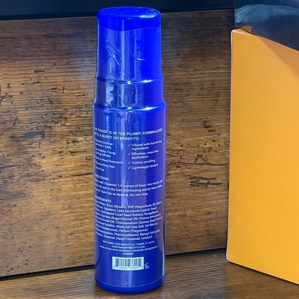 Nakery Beauty Bombshell Burst Hair Foam + Silke London Silk Scrunchie Bundle - Picture 6 of 10